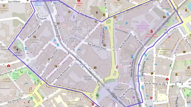 Appartement 60 m² deux pieces à vendre à Nantes