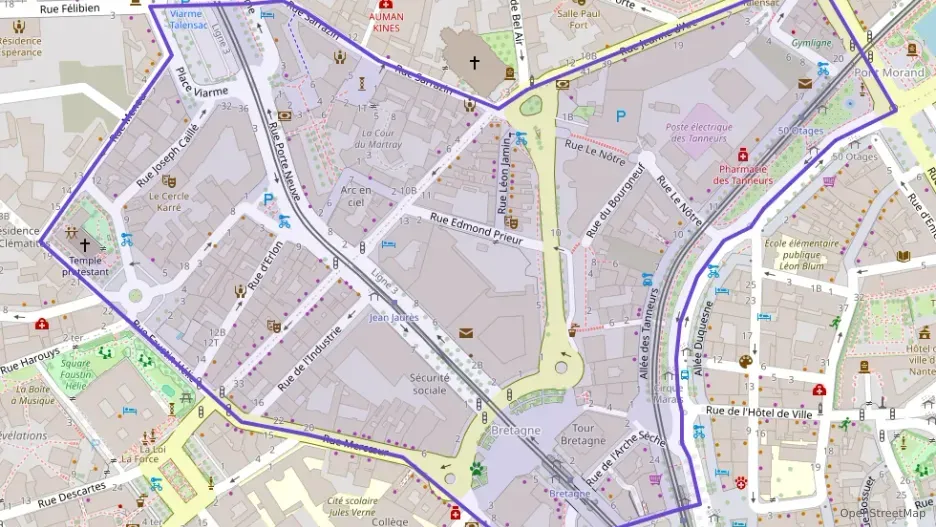 Appartement 50 m² deux pieces à vendre à Nantes