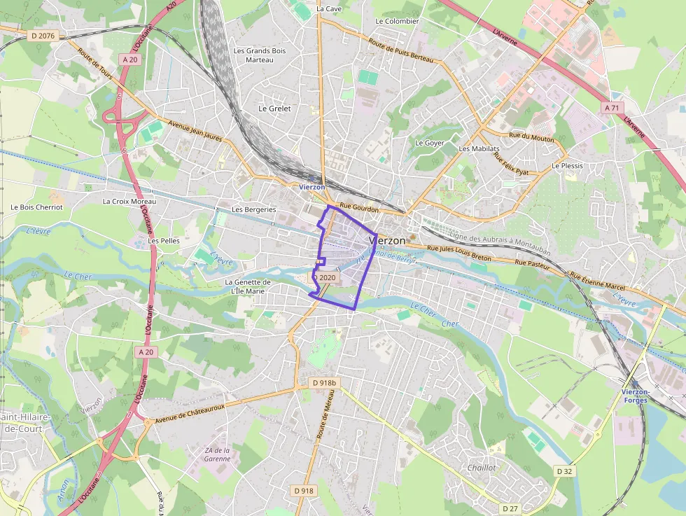 Appartement 65 m² quatre pièces à vendre à Vierzon