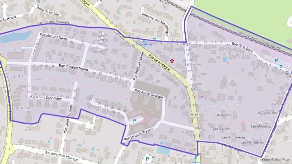 Appartement 66 m² trois pièces à vendre à Couëron