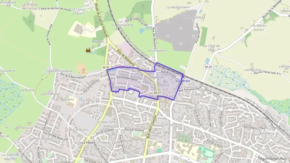 Appartement 66 m² trois pièces à vendre à Couëron