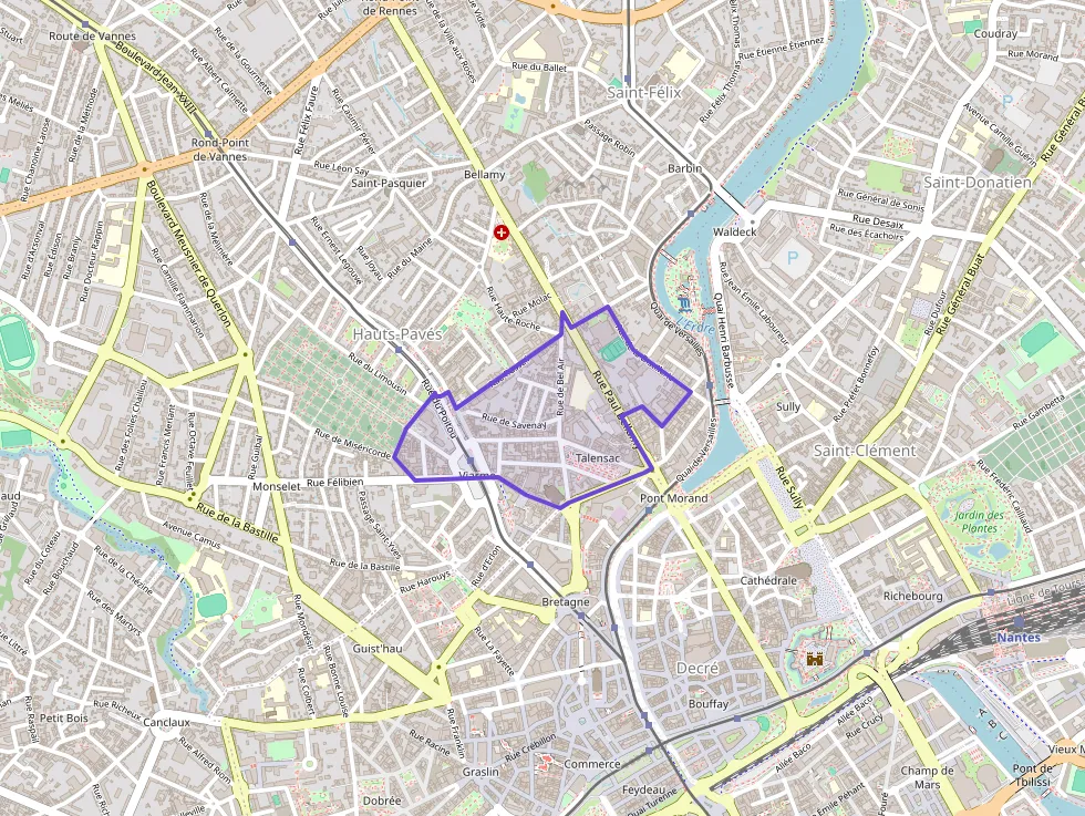 Appartement 61 m² trois pièces à vendre à Nantes