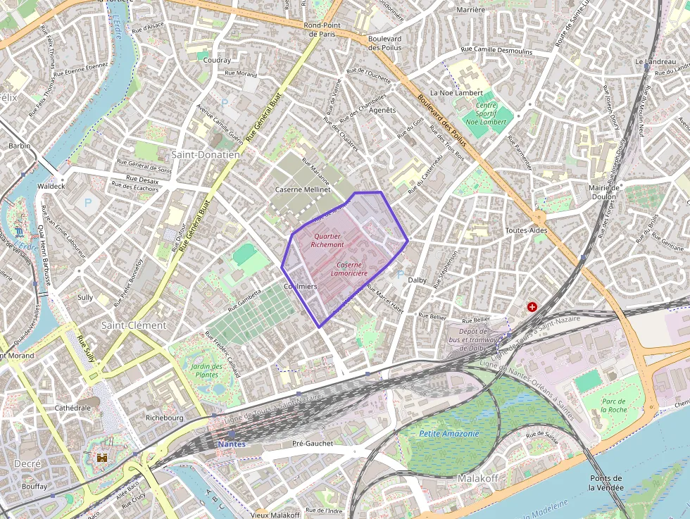 Appartement 37 m² une piece à vendre à Nantes