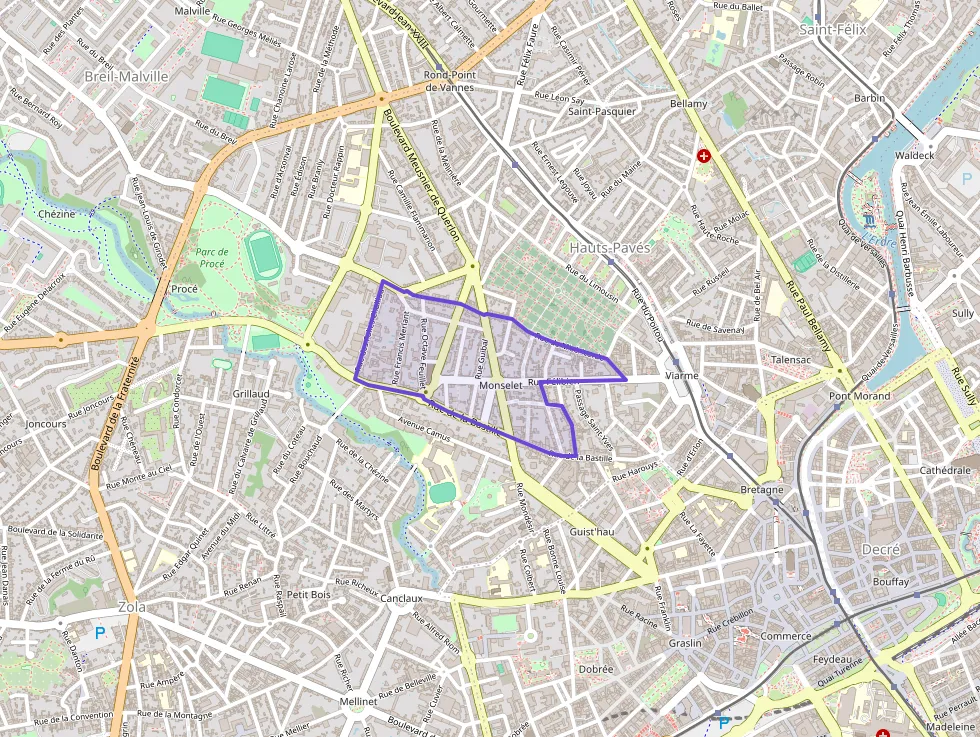 Appartement 25 m² une piece à vendre à Nantes