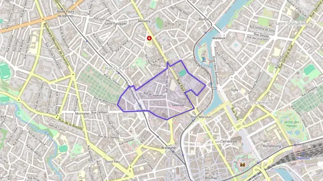 Appartement 72 m² trois pièces à vendre à Nantes