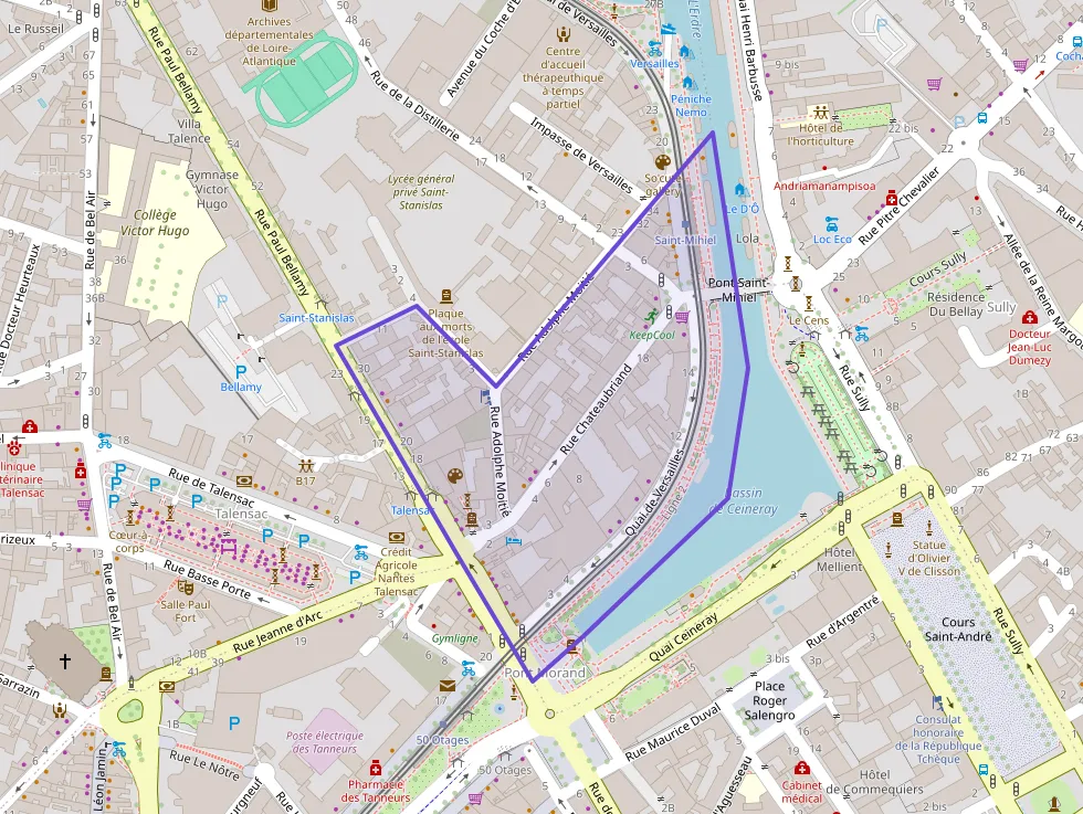 Appartement 48 m² deux pieces à vendre à Nantes