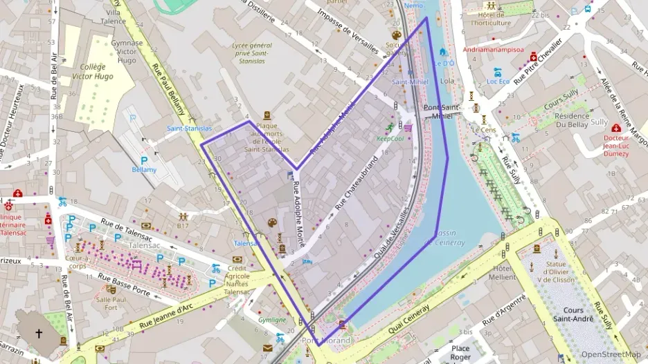 Appartement 78 m² trois pièces à vendre à Nantes