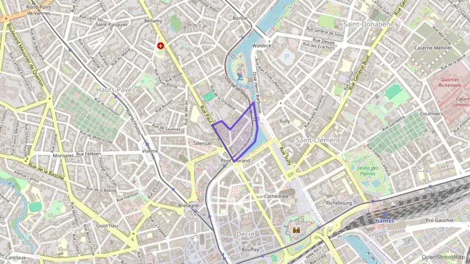 Appartement 78 m² trois pièces à vendre à Nantes