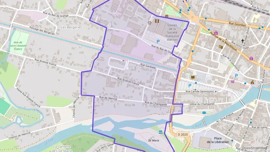 Appartement 105 m² quatre pièces à vendre à Vierzon