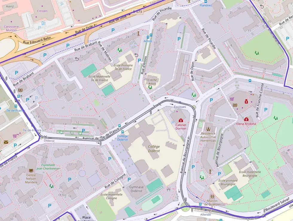 Appartement 64 m² trois pièces à vendre à Besançon