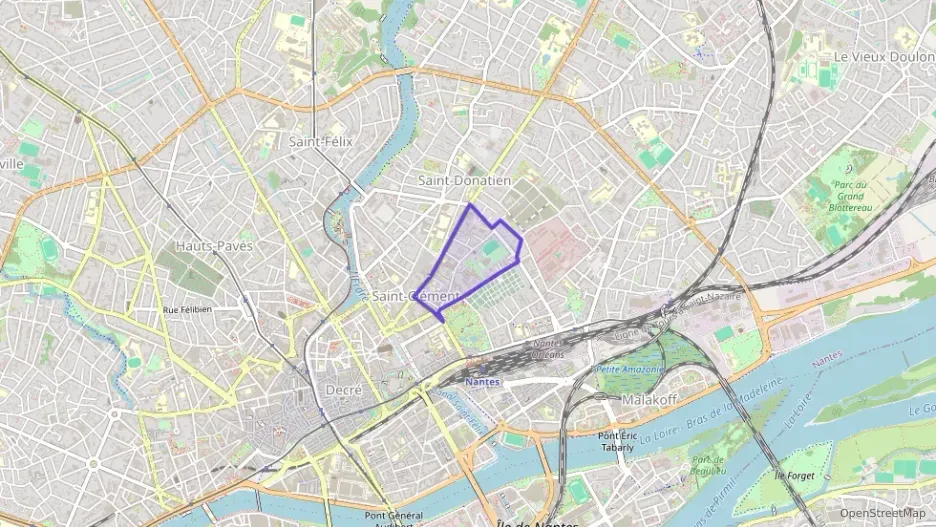 Appartement 19 m² une piece à vendre à Nantes Appartement 19 m² une piece à vendre à Nantes