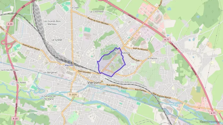 Appartement 75 m² quatre pièces à vendre à Vierzon Appartement 75 m² quatre pièces à vendre à Vierzon