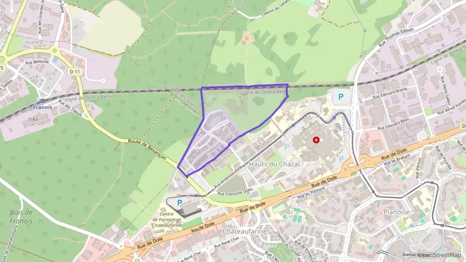 Appartement 58 m² trois pièces à vendre à Besançon Appartement 58 m² trois pièces à vendre à Besançon