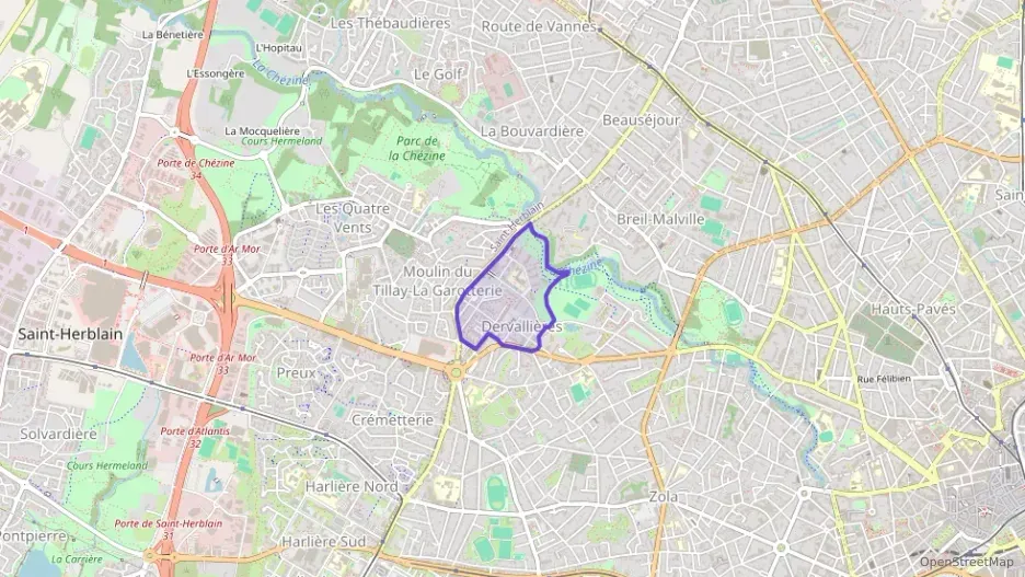 Appartement 45 m² deux pieces à vendre à Nantes