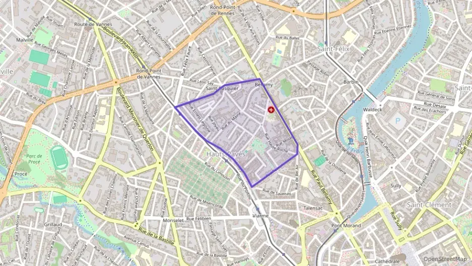 Appartement 45 m² deux pieces à vendre à Nantes