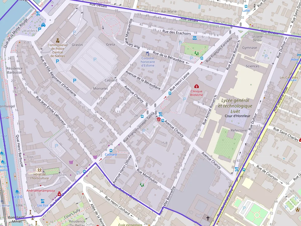 Appartement 36 m² deux pieces à vendre à Nantes