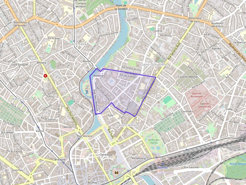 Appartement 36 m² deux pieces à vendre à Nantes