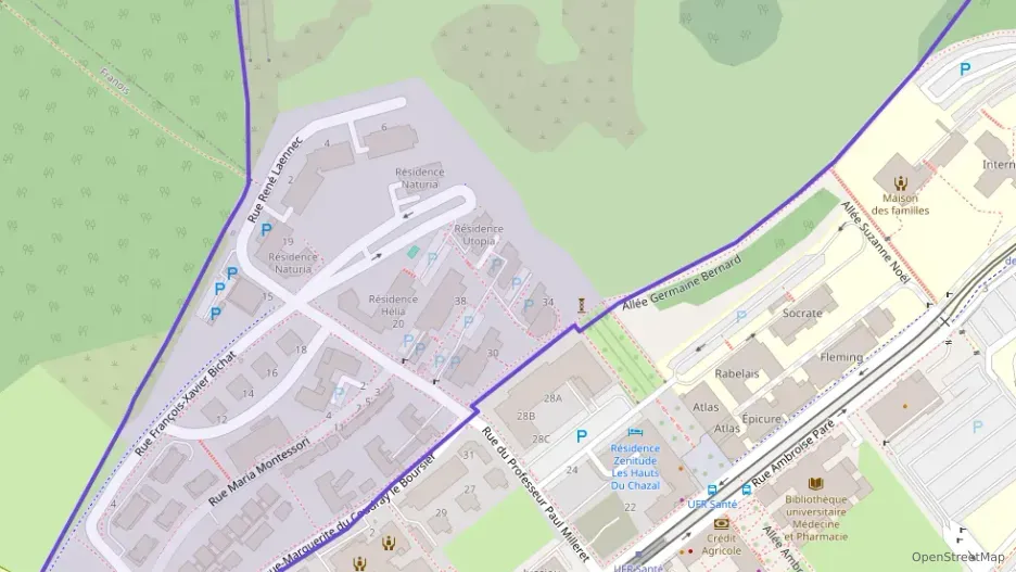 Appartement 44 m² une piece à vendre à Besançon Appartement 44 m² une piece à vendre à Besançon