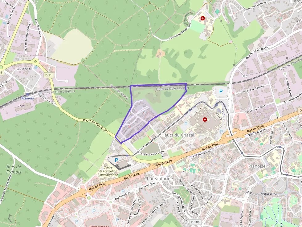 Appartement 44 m² une piece à vendre à Besançon