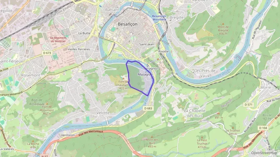 Appartement 71 m² quatre pièces à vendre à Besançon Appartement 71 m² quatre pièces à vendre à Besançon