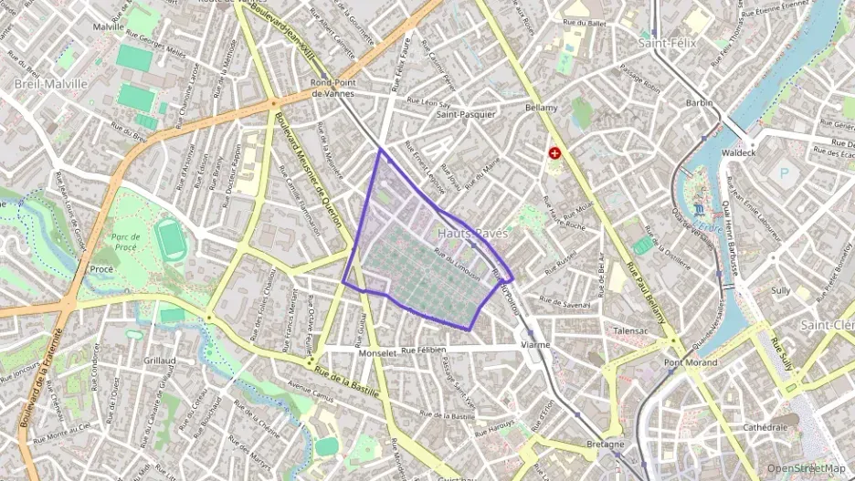 Appartement 43 m² trois pièces à vendre à Nantes