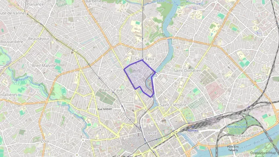 Appartement 124 m² quatre pièces à vendre à Nantes