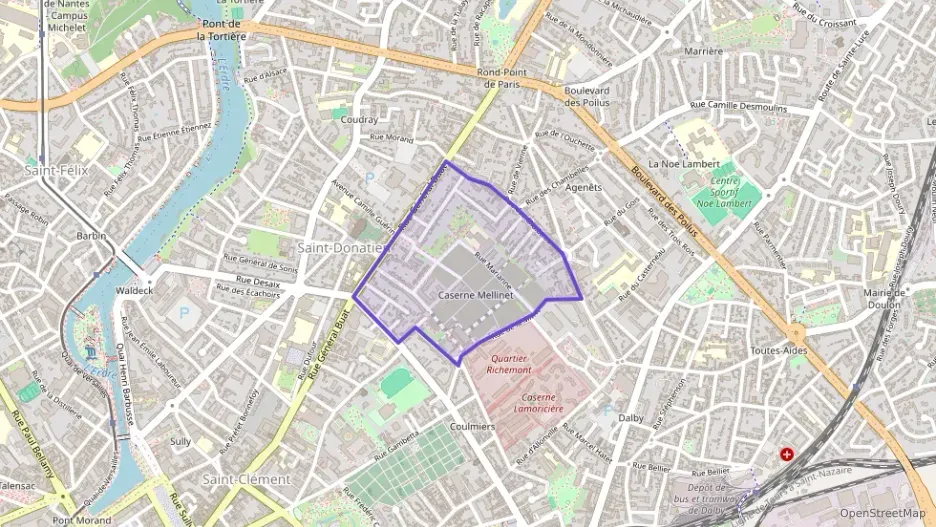 Appartement 43 m² deux pieces à vendre à Nantes