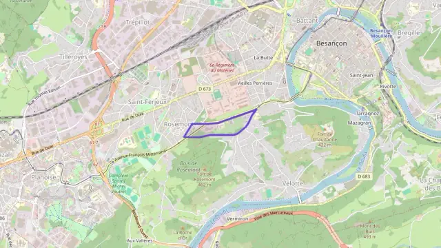 Appartement 63 m² trois pièces à vendre à Besançon