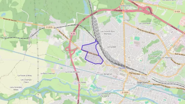 Appartement 55 m² trois pièces à vendre à Vierzon