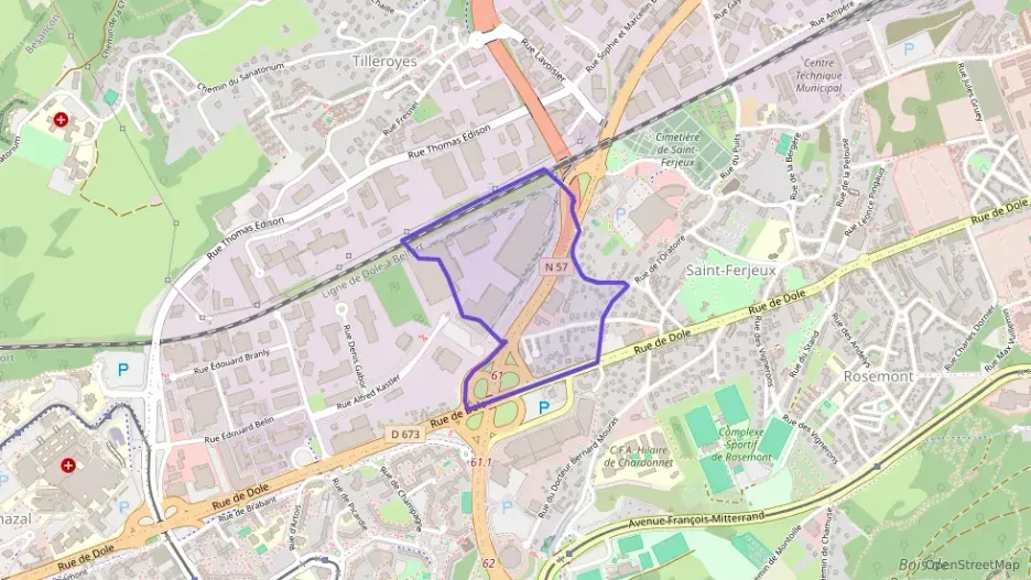 Appartement 70 m² trois pièces à vendre à Besançon