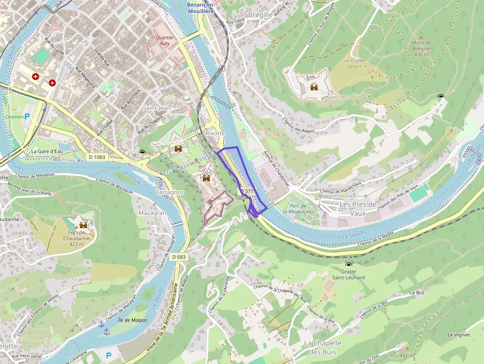 Appartement 37 m² une piece à vendre à Besançon