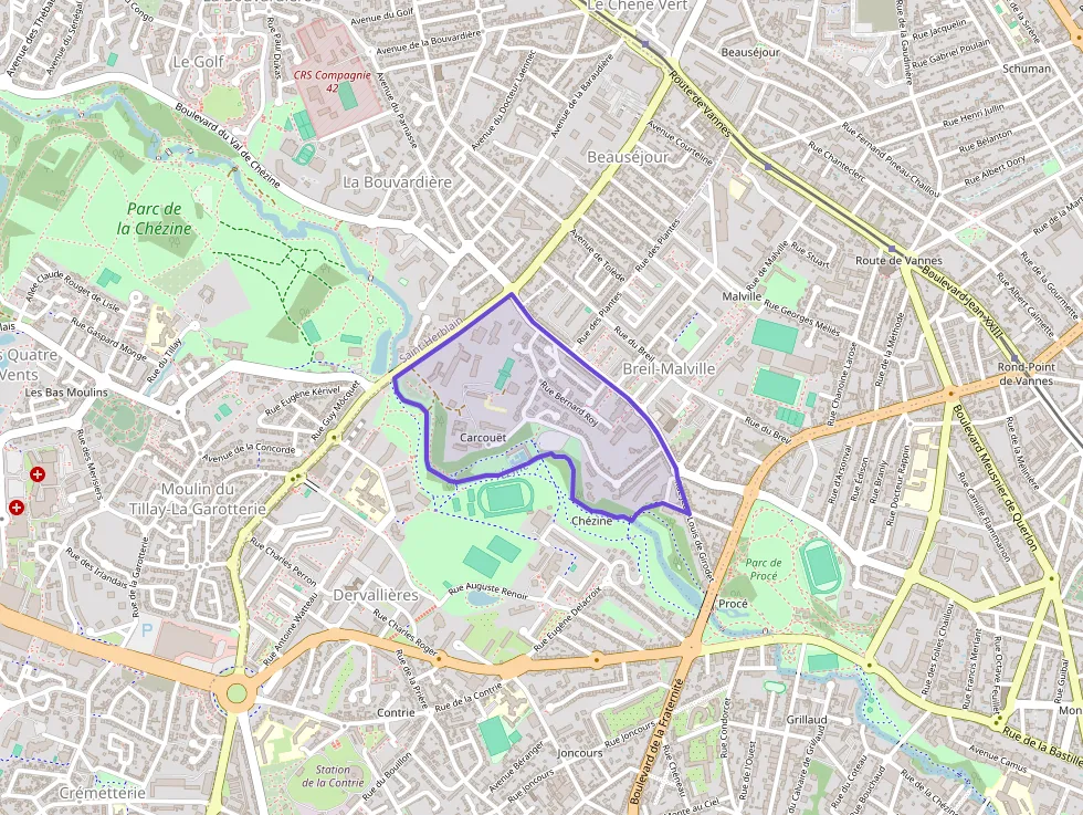 Appartement 57 m² trois pièces à vendre à Nantes