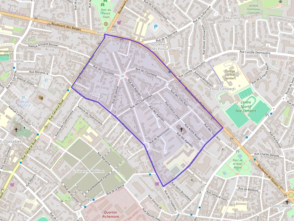 Appartement 85 m² quatre pièces à vendre à Nantes