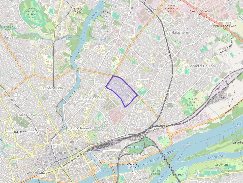 Appartement 85 m² quatre pièces à vendre à Nantes