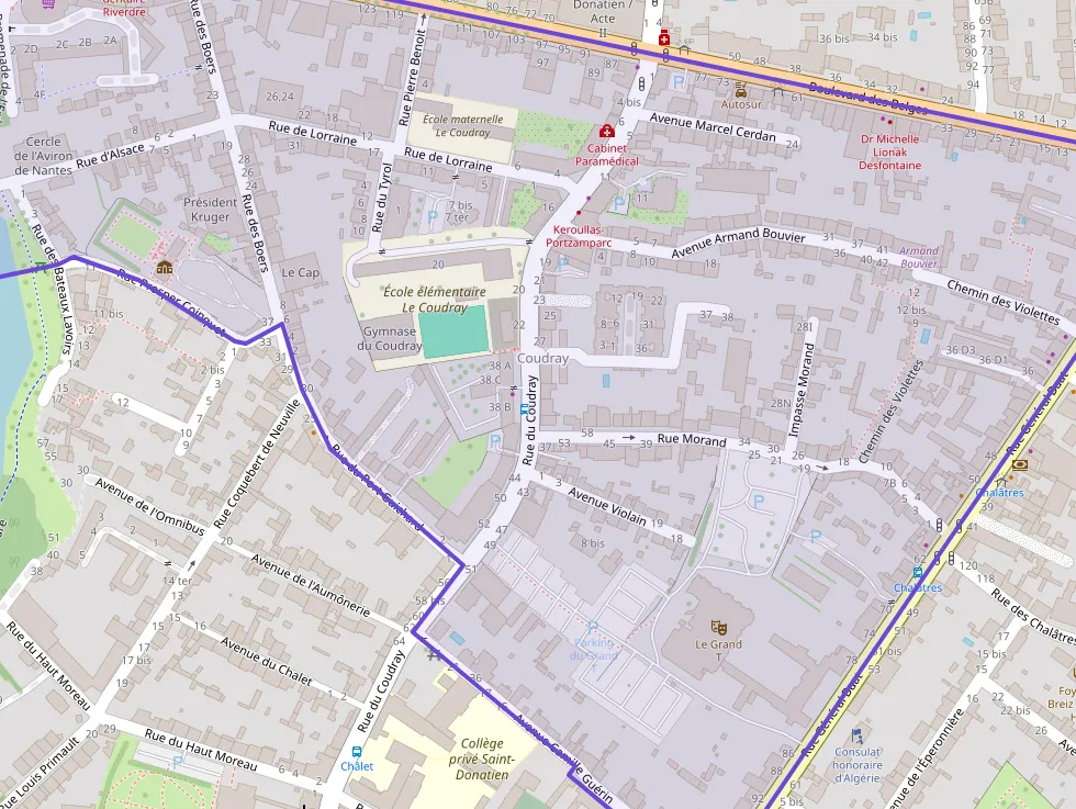 Appartement 56 m² deux pieces à vendre à Nantes