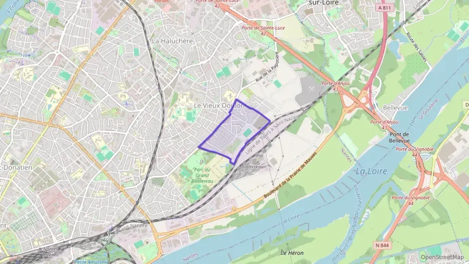 Appartement 49 m² deux pieces à vendre à Nantes