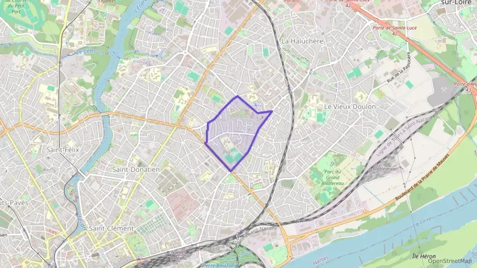 Appartement 59 m² trois pièces à vendre à Nantes Appartement 59 m² trois pièces à vendre à Nantes