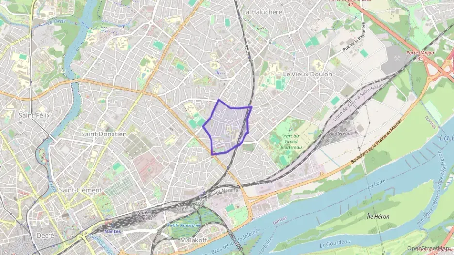 Appartement 78 m² quatre pièces à vendre à Nantes