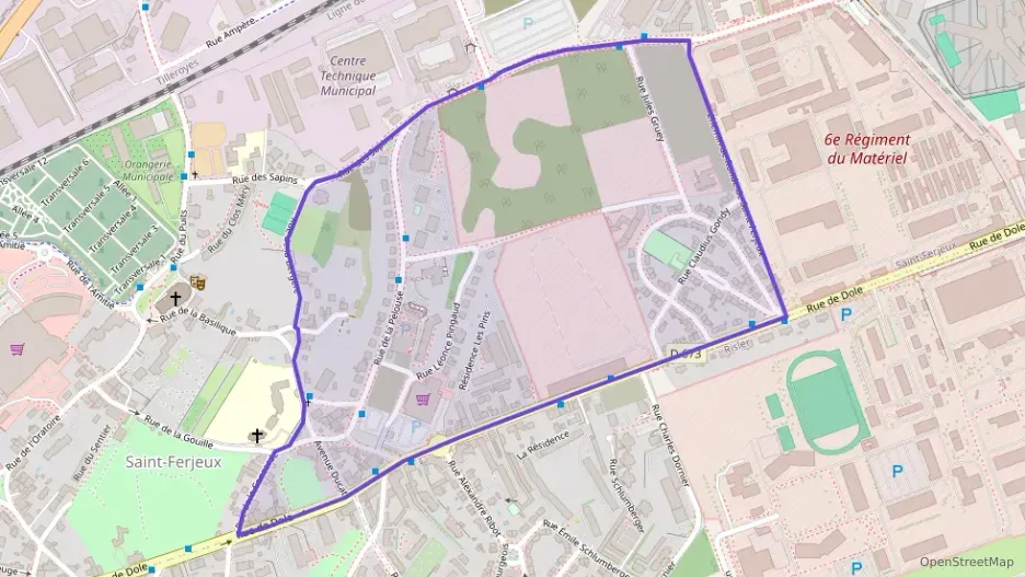 Appartement 45 m² trois pièces à vendre à Besançon