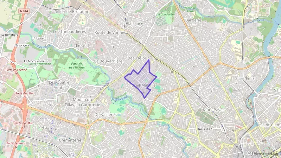 Appartement 41 m² deux pieces à vendre à Nantes