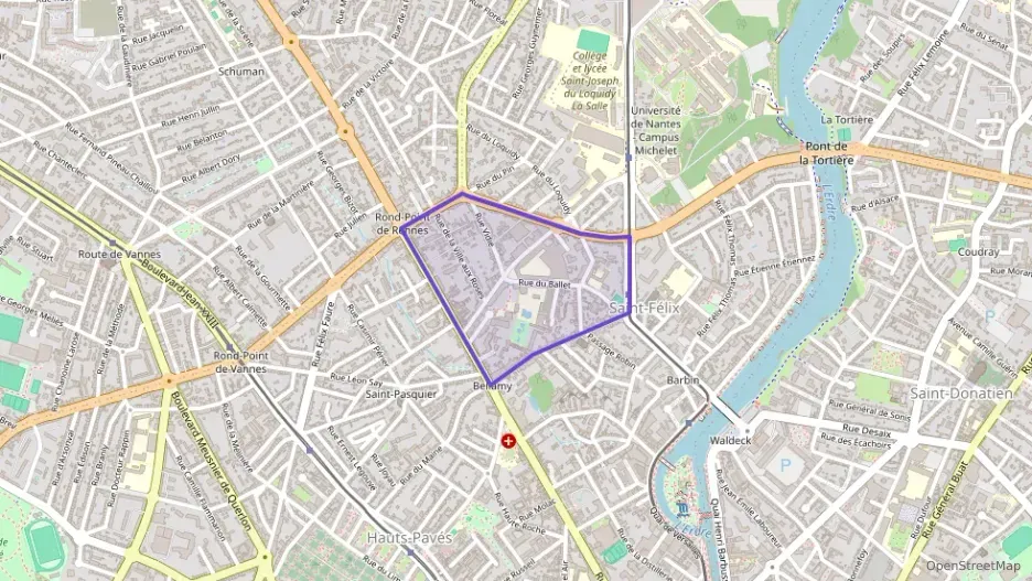 Appartement 21 m² une piece à vendre à Nantes