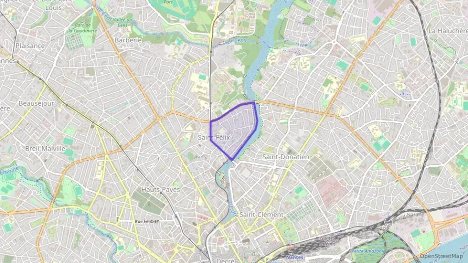 Appartement 61 m² trois pièces à vendre à Nantes Appartement 61 m² trois pièces à vendre à Nantes