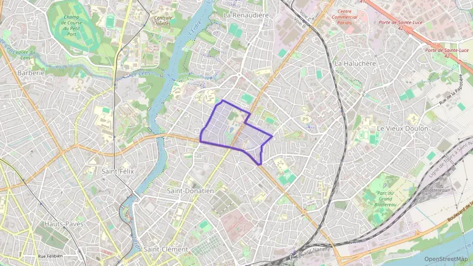 Appartement 66 m² trois pièces à vendre à Nantes