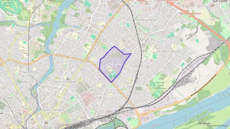 Appartement 47 m² deux pieces à vendre à Nantes Appartement 47 m² deux pieces à vendre à Nantes