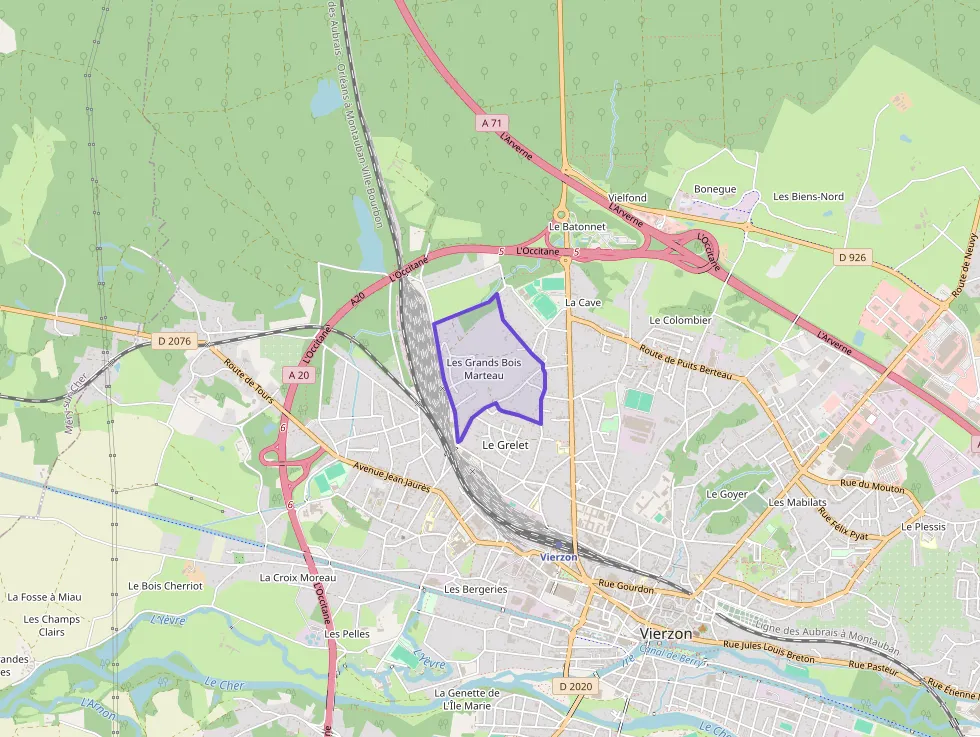 Appartement 46 m² trois pièces à vendre à Vierzon