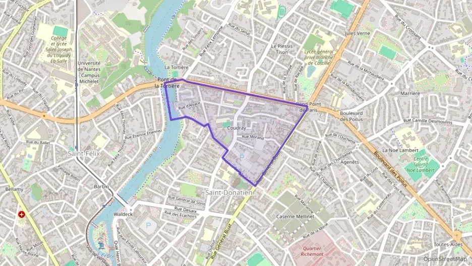 Appartement 74 m² deux pieces à vendre à Nantes