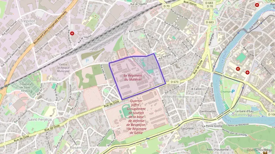 Appartement 53 m² trois pièces à vendre à Besançon Appartement 53 m² trois pièces à vendre à Besançon