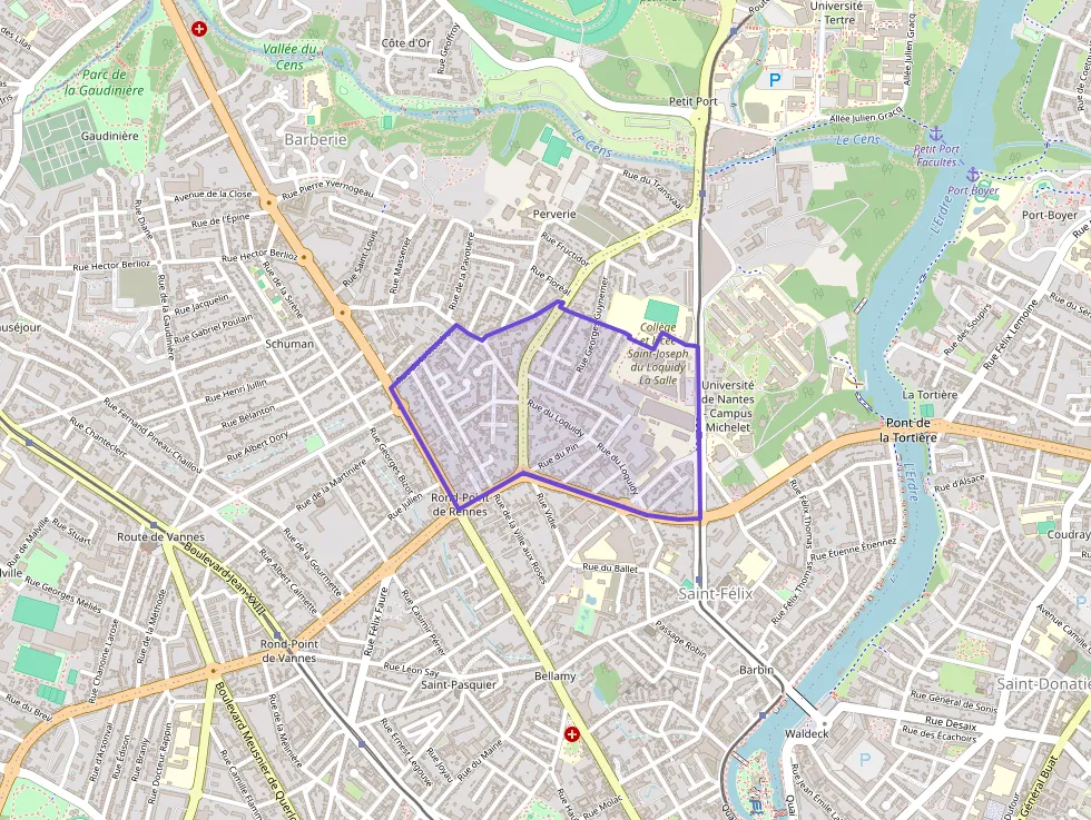 Appartement 43 m² deux pieces à vendre à Nantes