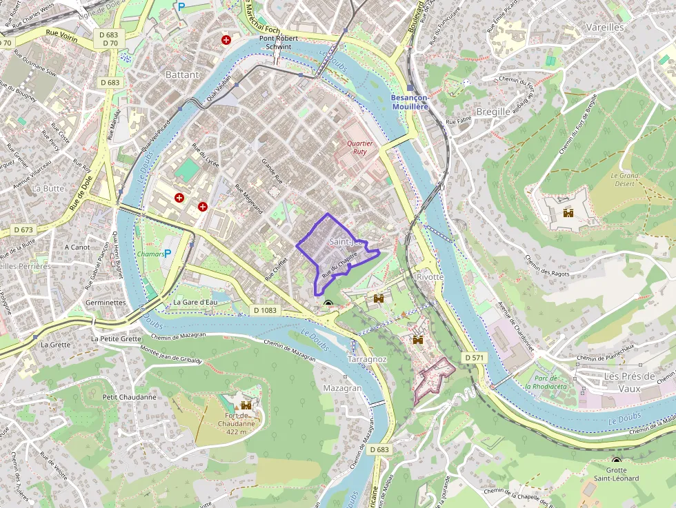 Appartement 72 m² deux pieces à vendre à Besançon