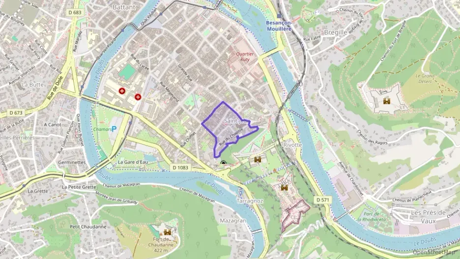 Appartement 72 m² deux pieces à vendre à Besançon